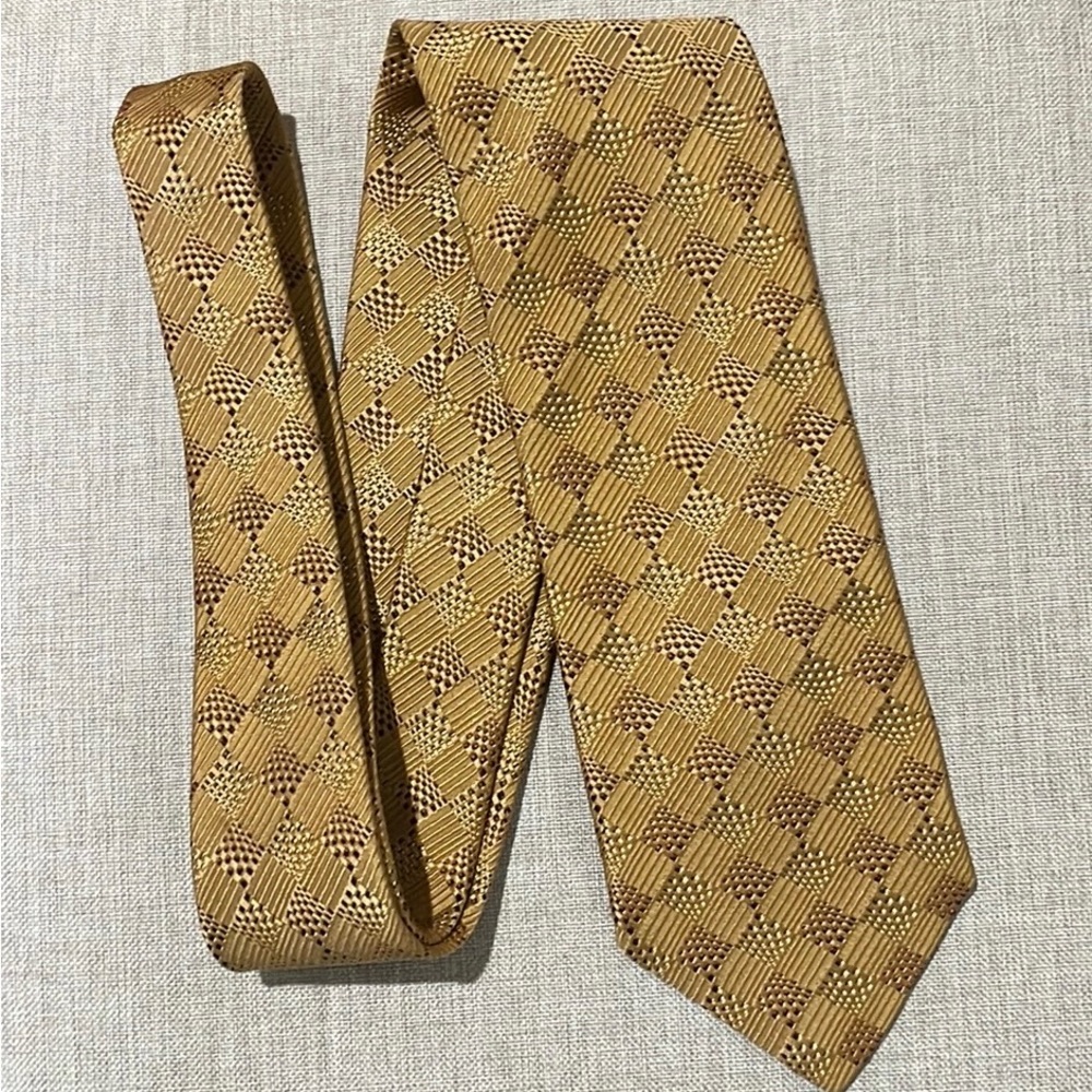 Ermenegildo Zegna Neck Tie 100% Silk Made in Italy PERFECT -Guaranteed Authentic